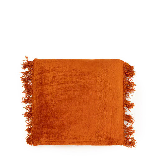 Bazar Bizar The Oh My Gee Cushion Cover - Rust Velvet - 40x40