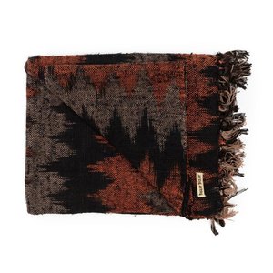 Bazar Bizar The s'il vous Plaid - Black Orange