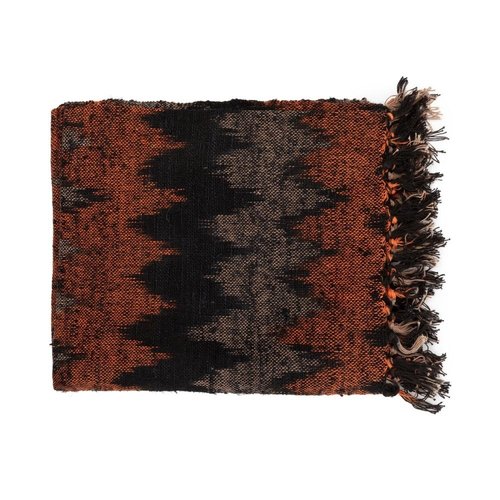 Bazar Bizar The s'il vous Plaid - Black Orange