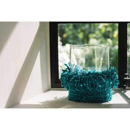 Bazar Bizar The Oh My Gee Candle Holder - Aqua - XL