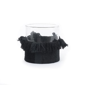 Bazar Bizar The Oh My Gee Candle Holder - Black Velvet - XXL