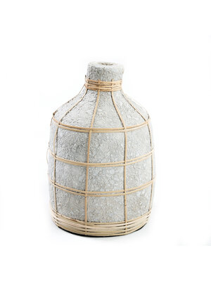 Bazar Bizar De Whoopy Vaas - Betongrijs Naturel - M Bazar Bizar De Whoopy Vaas - Betongrijs Naturel - M