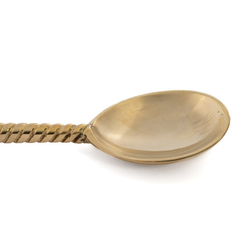 Bazar Bizar  The Pineapple Salad Spoon - Gold