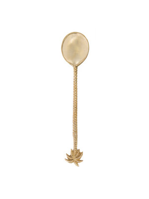 Bazar Bizar De Palmboom Salade Lepel - Goud