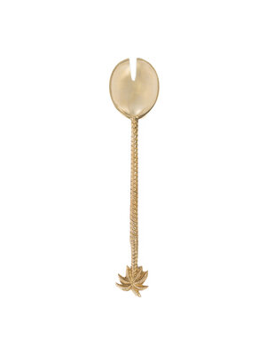 Bazar Bizar De Palm Tree Saladevork - Goud