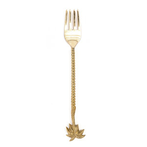 Bazar Bizar The Palm Tree Fork - Gold