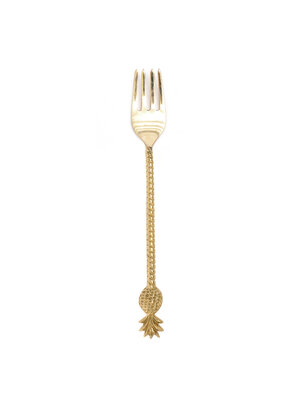 Bazar Bizar De Ananas Vork - Goud