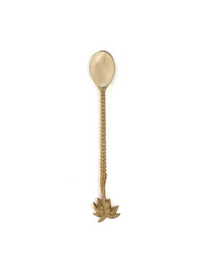 Bazar Bizar The Palm Tree Long Spoon - Gold Bazar Bizar The Palm Tree Long Spoon - Gold