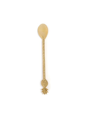 Bazar Bizar De Pineapple Lange Lepel - Goud