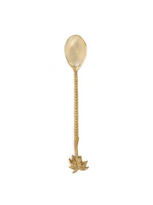 Bazar Bizar De Palm Tree Lepel - Goud