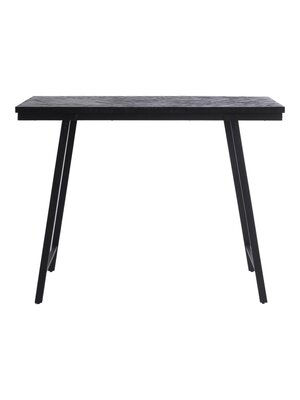 Bazar Bizar De Visgraat Hoge Tafel - Zwart - 140cm