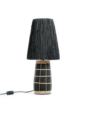 Bazar Bizar The Naxos Table Lamp - Black Natural Bazar Bizar The Naxos Table Lamp - Black Natural