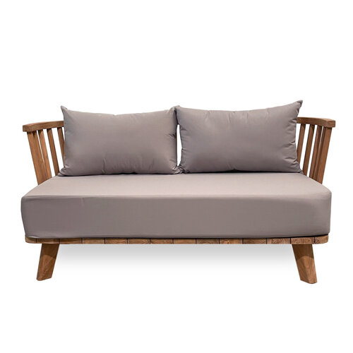 Bazar Bizar The Malawi Two-Seater - Natural Grey Agata Bazar Bizar The Malawi Two-Seater - Natural Grey Agata