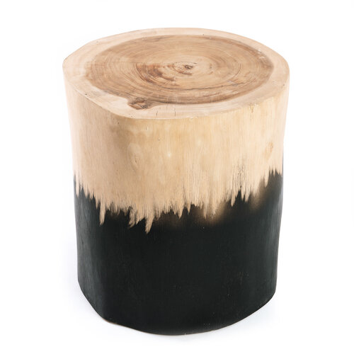 Bazar Bizar The Morocho Stool - Black Natural