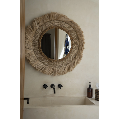 Bazar Bizar De Capri Spiegel - Naturel - L Bazar Bizar De Capri Spiegel - Naturel - L