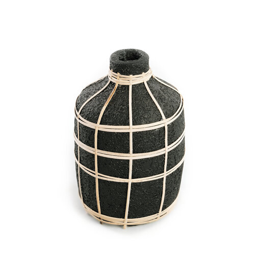 Bazar Bizar The Whoopy Vase - Black Natural - M