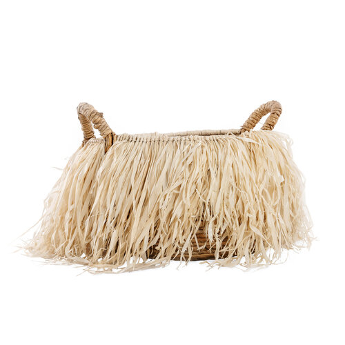 Bazar Bizar The Raffia Basket - L