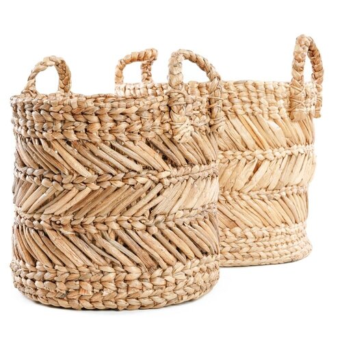 Bazar Bizar The Bananen Zigzag Basket - M