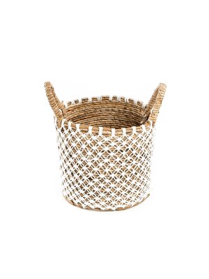 Bazar Bizar The Crossed Stitched Macrame Basket - S