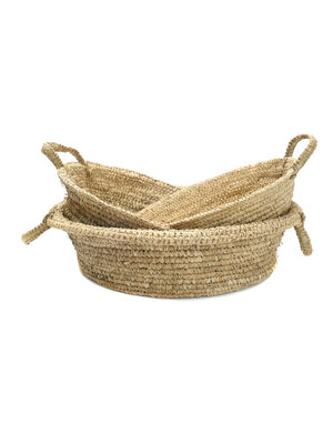 Bazar Bizar De Raffia Mand - Naturel - L Bazar Bizar De Raffia Mand - Naturel - L