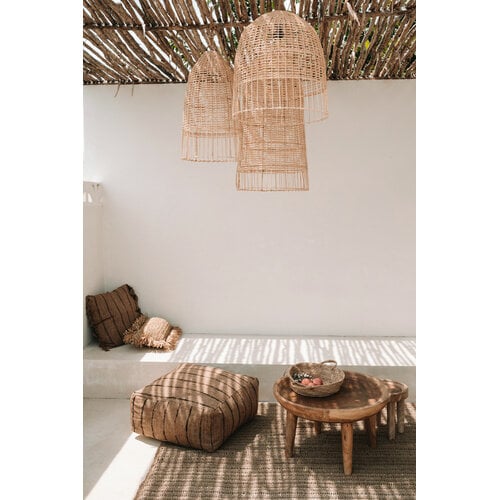 Bazar Bizar De Raffia Mand - Naturel - L