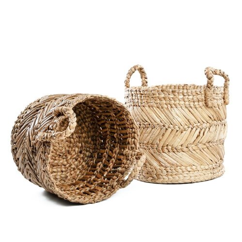 Bazar Bizar The Banana Zigzag Basket - L