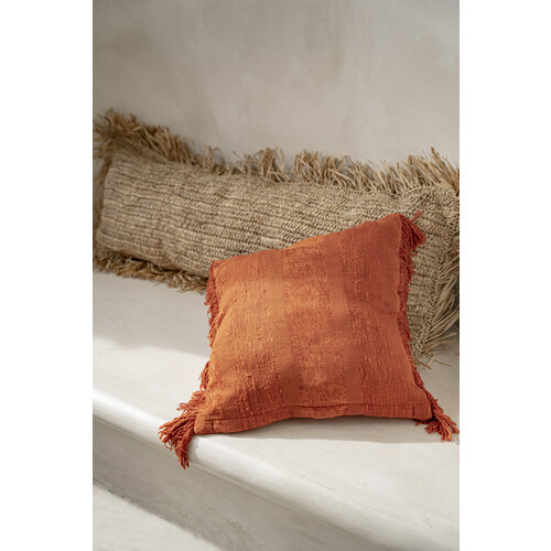 Bazar Bizar The Raffia Cushion Cover Rectangular - Natural - 35x100