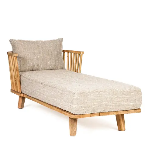 Bazar Bizar The  Malawi Daybed - Natural Beige