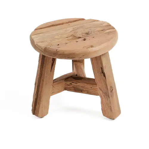 Bazar Bizar The Yatai Stool - Naturel - S