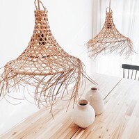 Mangsit rotan lampenkap - M