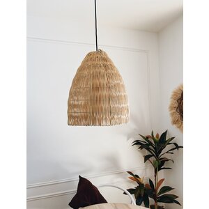 Uma Cantik Loro Rattan Lampshade Natural