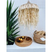 Betano Lampshade with Raffia - L