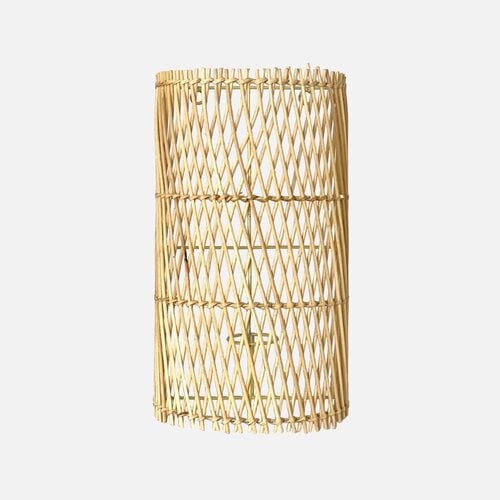 Uma Cantik Mehara Rattan Wall Lampshade Cross