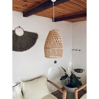 Ayana Rattan Lampshade Natural Cross - L