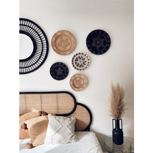 Uma Cantik Lombok Rattan Wall Decor Natural - S