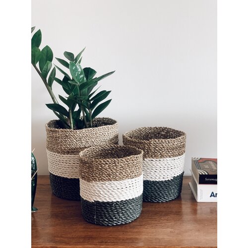 Uma Cantik Asmara Basket Tricolor - Set