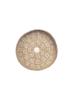 Bazar Bizar De Caribe Shell Plaat - Naturel Wit - M
