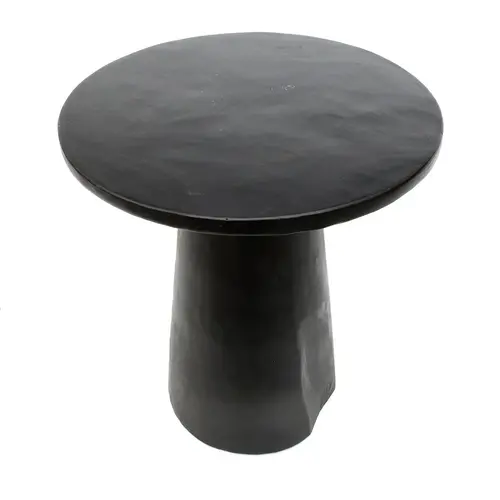 Bazar Bizar The Timber Conic Side Table - Black - 50