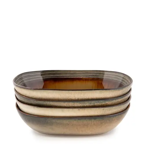 Bazar Bizar The Comporta Oval Bowl - L - Set of 4