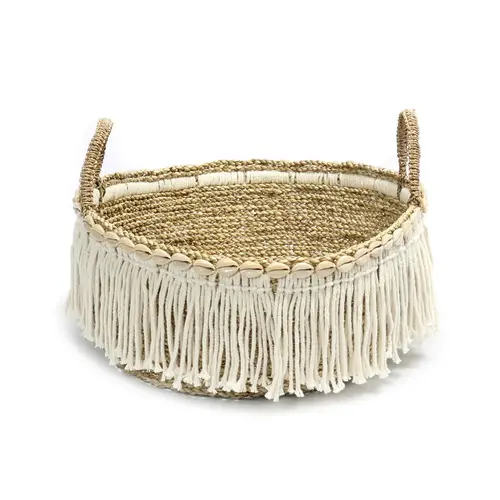 Bazar Bizar The Boho Fringe Mand - Natural Wit