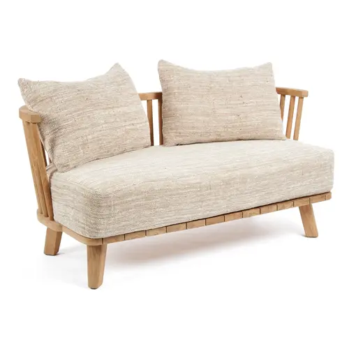 Bazar Bizar The Malawi Two-Seater - Natural Beige