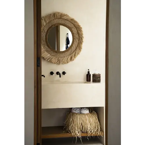 Bazar Bizar De Capri Spiegel - Naturel - L Bazar Bizar De Capri Spiegel - Naturel - L