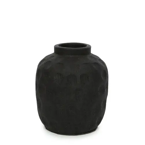 Bazar Bizar The Trendy Vase - Black - M