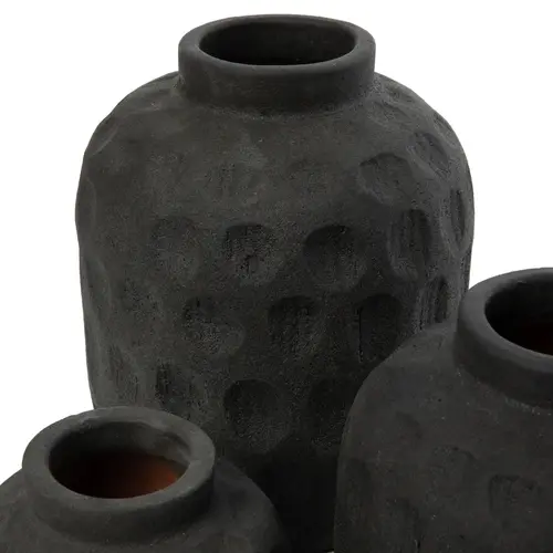 Bazar Bizar The Trendy Vase - Black - M