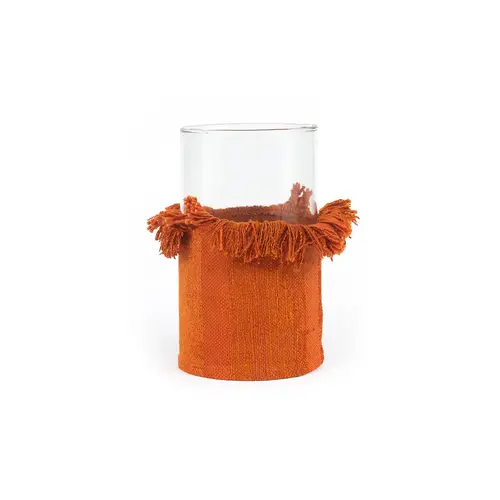 Bazar Bizar The Oh My Gee Candle Holder - Rust Velvet - XXL