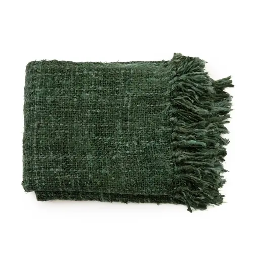 Bazar Bizar The s'il vous Plaid - Forest Green