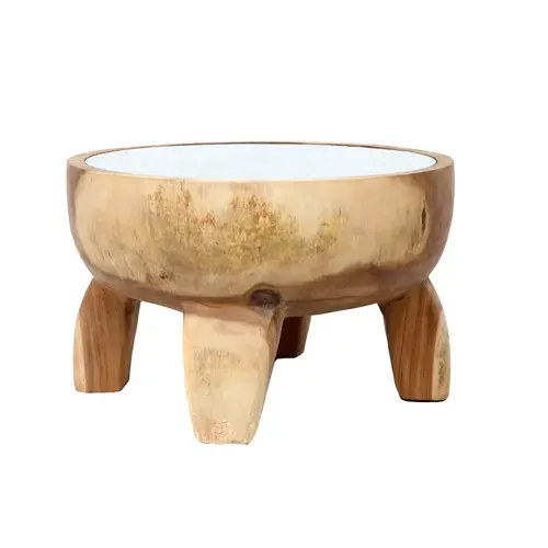 Bazar Bizar The Timber Side Table - 55