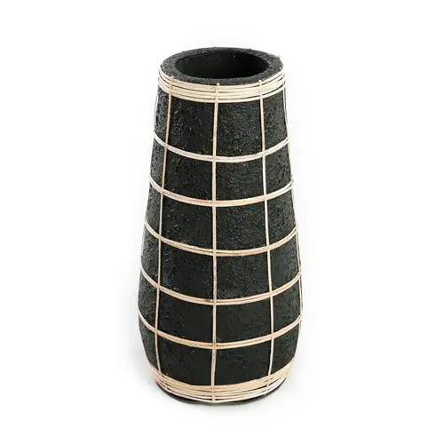 Bazar Bizar The Cutie Vase - Black Natural - L