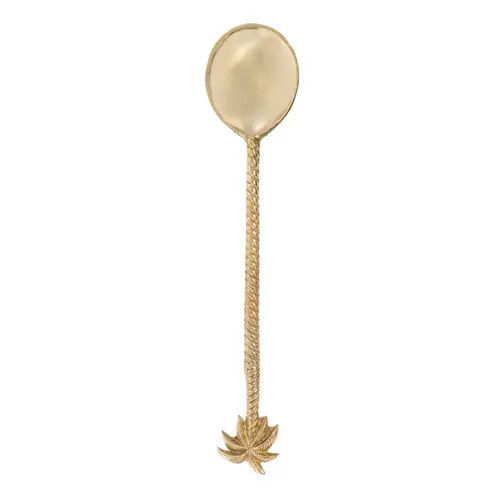 Bazar Bizar The Palm Tree Salad Spoon - Gold