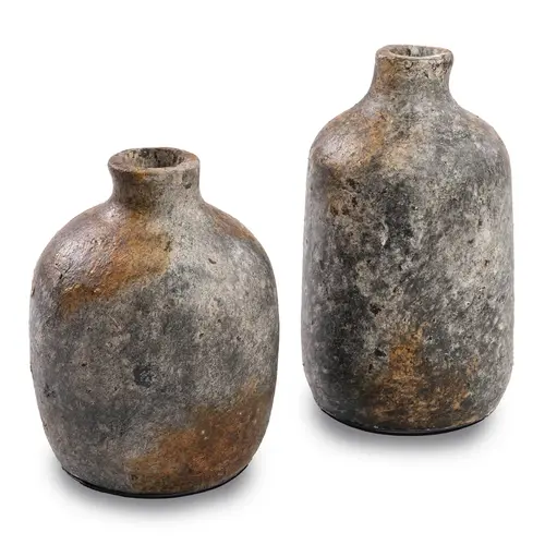 Bazar Bizar  The Classy Vase - Antique Grey - S